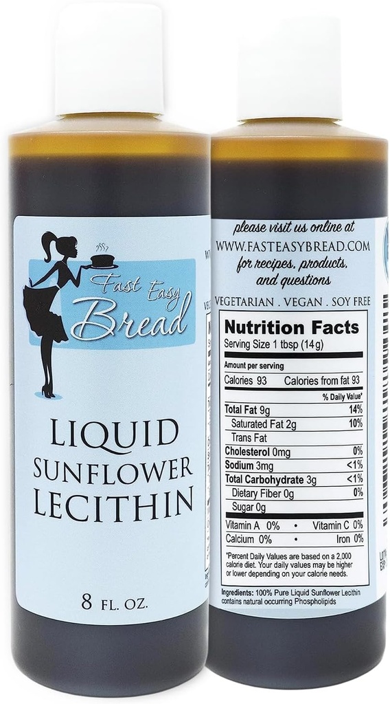 Fast Easy Bread Pure Floarea-soarelui Lecitin Liquid Food Grade for Cooking and Cooking