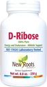 NOU ROOTS HERBAL - D-Ribuse pulbere 250g - D Ribose Supliment - Suport atletic