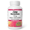 Factori naturali Bisglicinat de zinc, 50 mg, 60 Capsule vegetariene