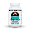 Naturals sursă L-Tryptofan cu vitamina B-6 - Suport stare de spirit, relaxare și somn - 1000mg - 60 comprimate