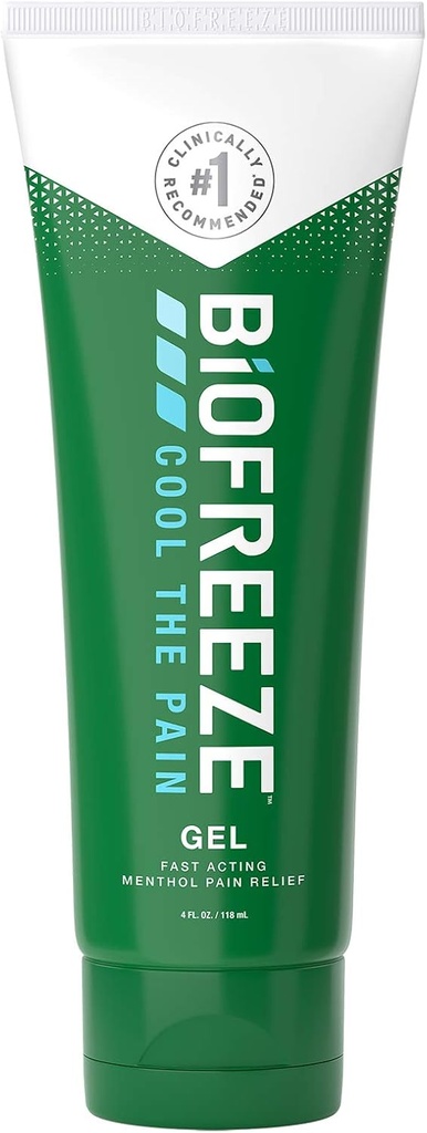 Biofroze Pain Relief Gel, 4 oz. Tub (Packing May Vary)