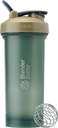 BlenderBottle Classic V2 Shaker Bottle Perfect for Protein Shakes and Pre Workout, 4-Ounce, Full Color Tan