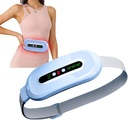 Pad portabil de încălzire fără fir pentru crampe de perioadă, Pad de încălzire rapidă cu 3 nivele de căldură și 3 Moduri de masaj, Centură menstruală pentru dureri de spate pentru femei (albastru)