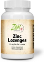 Suplimente Zen - Zinc Lozenges 15 Mg Suport imun Supliment antioxidant & Mare Tasting Zinc 60-Lozenge