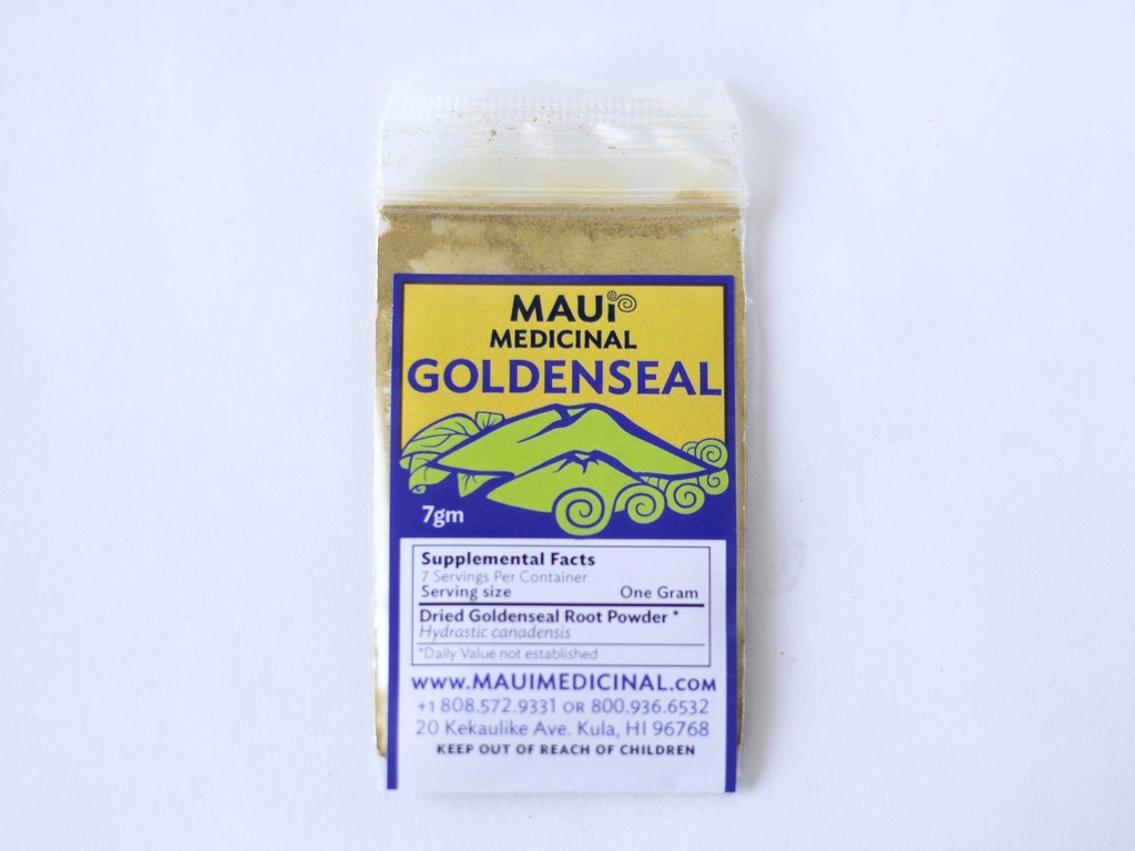 Pudră de rădăcină auriu 7gm = 1/4 oz. ** USA Grown & Packaged **