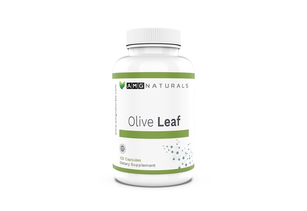 Olive Leaf - fără legături, fără umpluturi, doar suport vegetal pur - 120 capsule