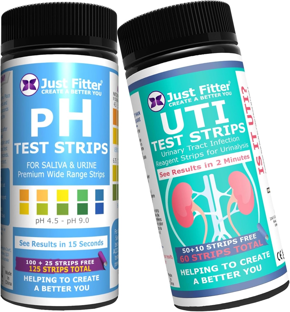 pH şi UTI Infecţie cu tract urinar Test Bundle Strip. Rezultate simple, rapide şi exacte. Acasă de testare Stick Kit.