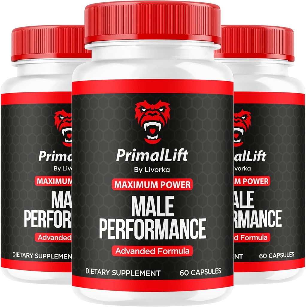 (3 ambalaj) Liftul primar, Liftul primar pentru bărbaţi, Capsulele de ridicare primara, Pastilele de ridicare primara, Suplimentul de ridicare primara, Suportul primar, Formula avansata de ridicare primal, 180 capsule pentru 3 luni