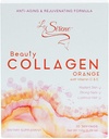 Orange Beauty Colagen (Marine), Tip 1 - cu vitamina C, E, CoQ10 și Pre-Biotic - Premium anti-Aging supliment pulbere pentru piele, păr și unghii - Made în Japonia