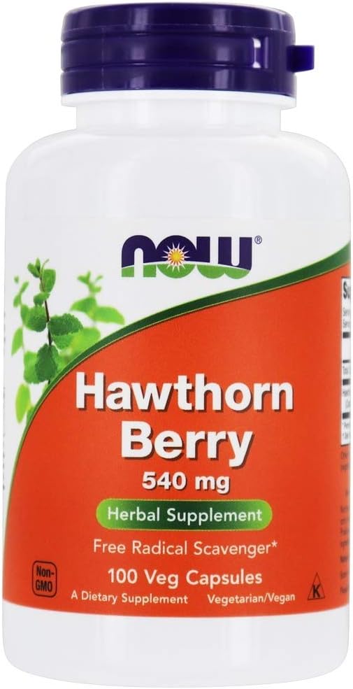 ACUM Hawthorn Berry 540mg, 100 Veg Capsule (Pachet de 4)
