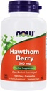 ACUM Hawthorn Berry 540mg, 100 Veg Capsule (Pachet de 4)
