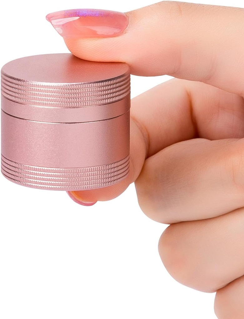 Case mici Pill Daily Pill Box - Portable Metal Pilula Container pentru Purceluș de buzunar, un singur suport de pastile impermeabile pentru vitamine, Cod Ulei de ficat, Medicina, Organizator Pilula Roz