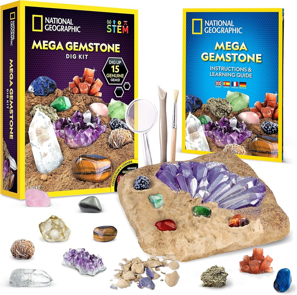 NAŢIONALĂ Mega Gemstone Dig Kit 
