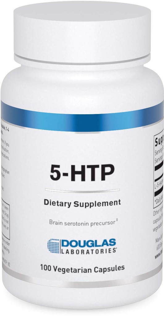 Laboratoarele Douglas - 5- HTP (50 mg.) - Precursorul serotoninei cerebrale - 100 capsule