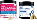 NATURĂ ŢINTĂ caine vitamine pulbere - Omega 3 ulei de peşte pentru câini