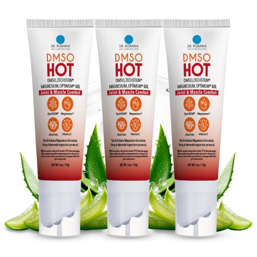Dr. Robaina DMSO HOT Roll-On - 99.9% Pure Pharmaceutical Grad 