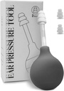Dispozitiv natural de reducere a presiunii acustice, Migrene produse de ajutor prin presiunea urechii interne, Airplane ureche durere dispozitiv de aspirare pentru zbor (Gray)