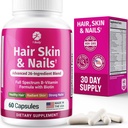 1 Body Hair Skin and Nails Vitamine cu Biotin 