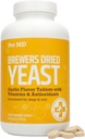 Usturoi de companie MD & Brewers Drojdie pentru câini şi pisici - Usturoi şi Yeast Plus Antioxidanţi - Brewer's Yeast Tablets for Dogs & Cats - Vitamina B 1 & Vitamina C - 500 ct