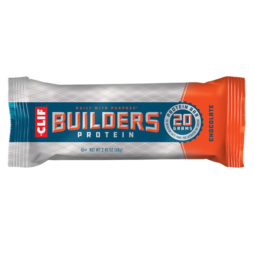 Clif Bar Builder's Bar Chocolate - 2.4 oz (12) (1 caz)
