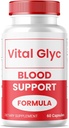 (1 ambalaj) Capsule Glyc vitale - Formula oficială de susţinere a sângelui, Vitalic Glyc Navă de sânge Curățare, Vital Glyc Glyco Optimizer Pilule, Sprijină Sănătatea şi Wellnessul Global, Pulberea Glyc Vital (60 capsule)