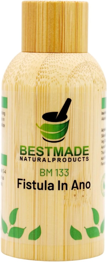 Produse naturale Bestmade Fistula în Ano BM133 - Remedii naturale pentru descărcarea de gestiune în Anus, ajută la normalizarea mișcărilor Bowel & Relieve Throbbing Dureri, 30 ml picături