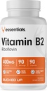 Capsule de vitamina B2 400 mg, esenţiale (90 Servings)