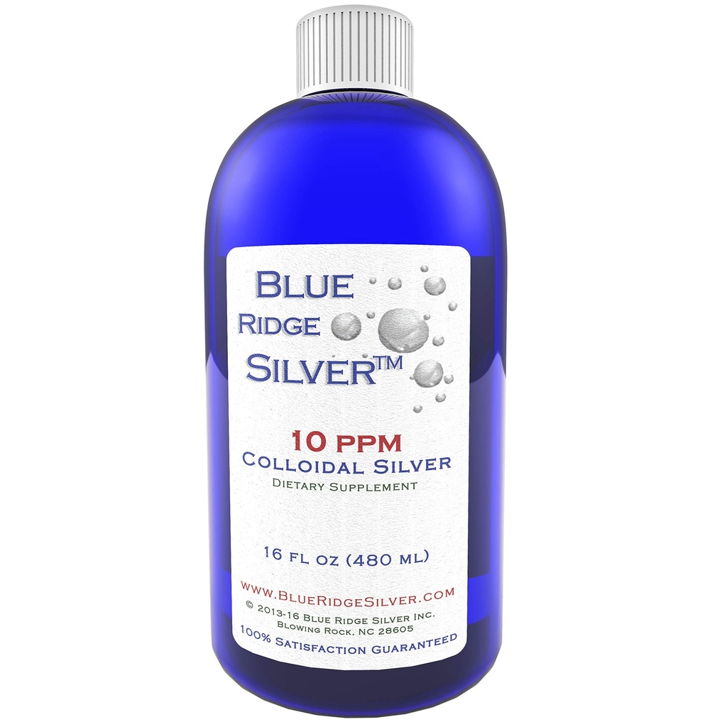 10 ppm 16 oz Silver coloidal natural suport imunitar Health Supplement