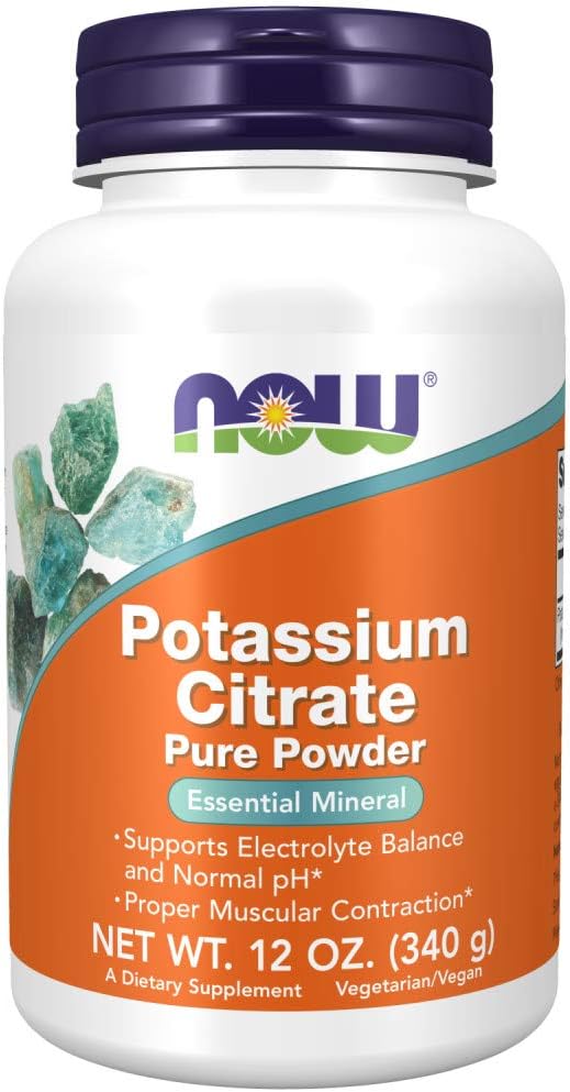 Acum alimente Citrat de potasiu pulbere 12 Once, 12.0 Ounce