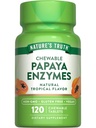 Adevărul naturii Papaya Enzime Tablete masticabile 