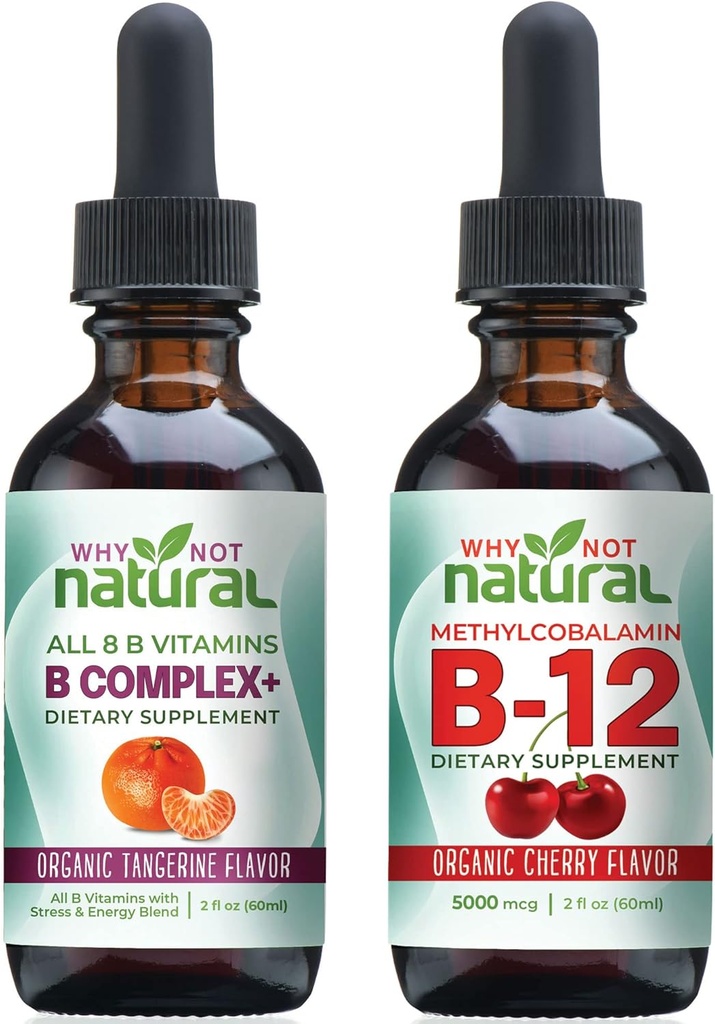 De ce nu natural B Complex și B12 picături lichide pentru energie