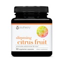 Youtheory Slimming Citrus Fruit - Vegan Health Supplement with Crom - Supports Global Wellness* - Dairy, Soy & Gluten Free - 60 Vegetarian Capsules