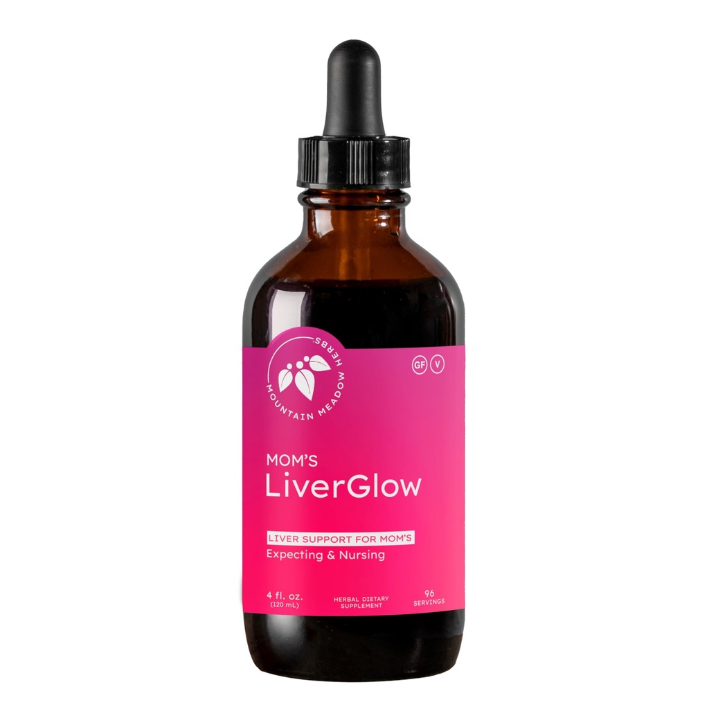 Mountain Meadow Herbs Mama's Liver Glow, Advanced Detoxifier and Regenerator to Support Liver Health and Function - 4 oz - for a Happy Liver