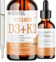Vitamina lichidă D3 K2 Plus Vitamina K2 MK-7 