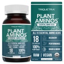 Aminos Organic Essential Amino Acid Supliment (EAAs) & BCAA - 100% plante-Based Raw, Vegan - Toate 9 Aminoacizi esențiali cu 18 Total Aminoacizi (360 comprimate)
