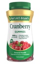 Gume de bounty Cranberry Nature's, Suport Tract urinar, 500 mg, Aromă Cran-Raspberry, 150 Ct