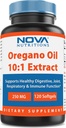 Nova Nutritions Ulei Oregano 250 mg 10:1 Extract - non-GMO & Gluten Free - Ulei de pastile Oregano - Suport imun - 120 Softgels