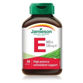 Jamieson Vitamina E 800 UI 50 softgels