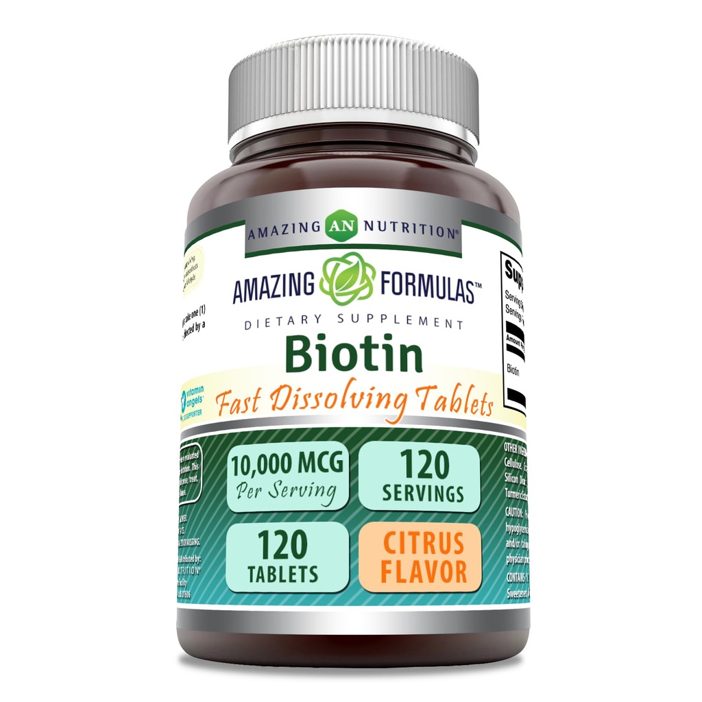 Formulare uimitoare Biotin 10.000 mcg 