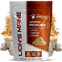 wellness LABSRX Lions Mane Powder, Mushroom Supplement - 2000mg - Lions Mane Supliment - Lion's Mane Mushroom Powder Creier Suplimente pentru memorie și concentrare, Immune Support and Health - 120 Servings