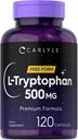Carlyle L-Tryptofan 500mg 