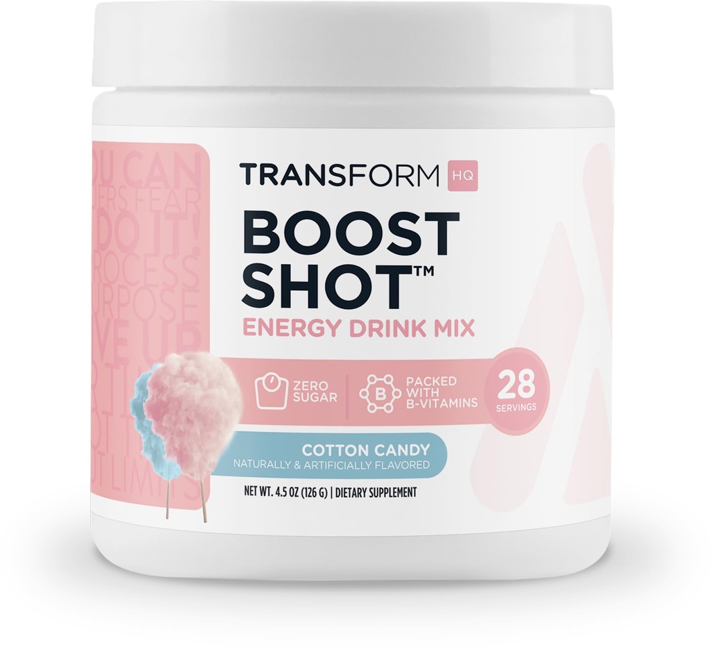 TransformHQ Boost Shot (28 Serviri, bomboane de bumbac) 