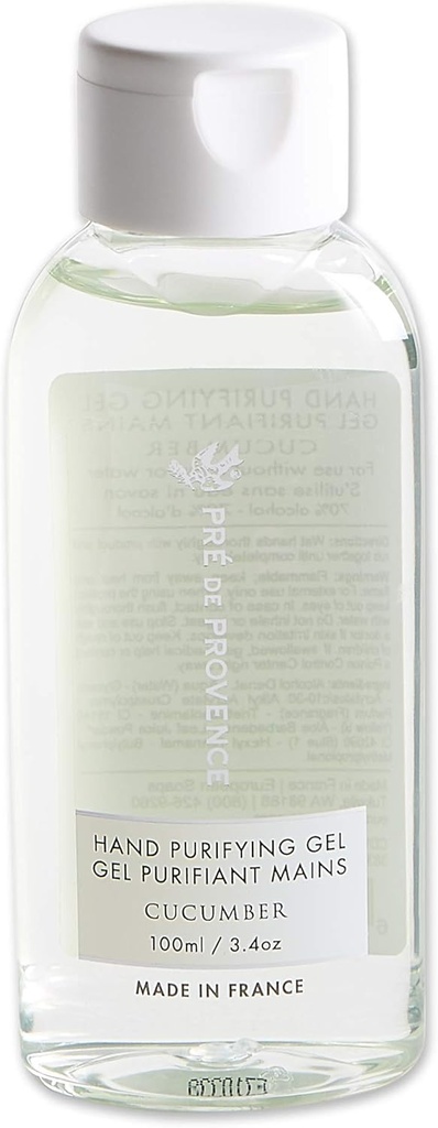 Pre de Provence Advanced Alcool pe bază de mână sanitizer Gel hidratează & Softens Hands, 3.4 Ounces fluide, Castravete