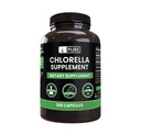 Ingrediente originale pure Chlorella (365 capsule) No Magneziu sau Rice Fillers, întotdeauna pură, Lab verificat