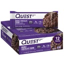 Quest Nutritie Double ciocolata batoane de proteine, 20g Baruri de proteine, 1g zahăr, 4g Net Carb, Gluten gratuit, Keto Friendly, 12 Conte