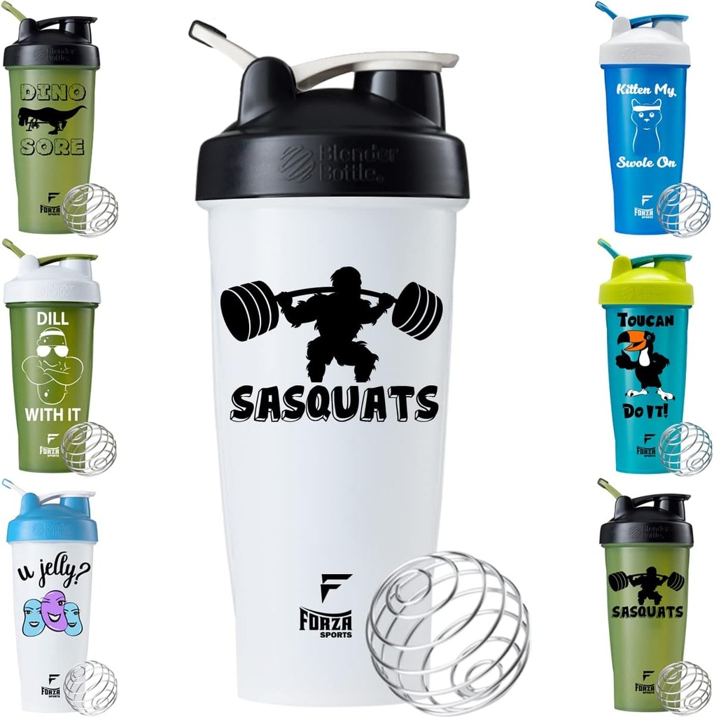 Forza Sports Blender Sticla x Classic 28 oz. Shaker - Sasquats - Negru