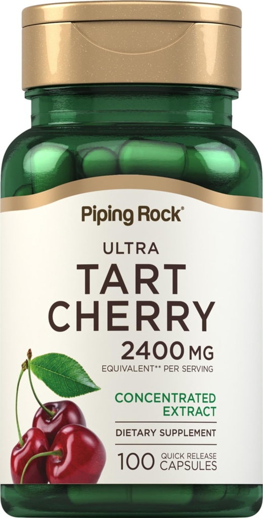 Piping Rock Tart capsule extract de cireşe 2400 mg 
