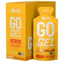 NUTRIŢIE DE PERFORMANŢĂ BARE, BPN Go Gel Endurance, 24g de carbohidraţi şi 100 calorii per ambalaj, gel Vegan + Gluten Free Running, 10 ambalaje cu un singur serviciu, Mango