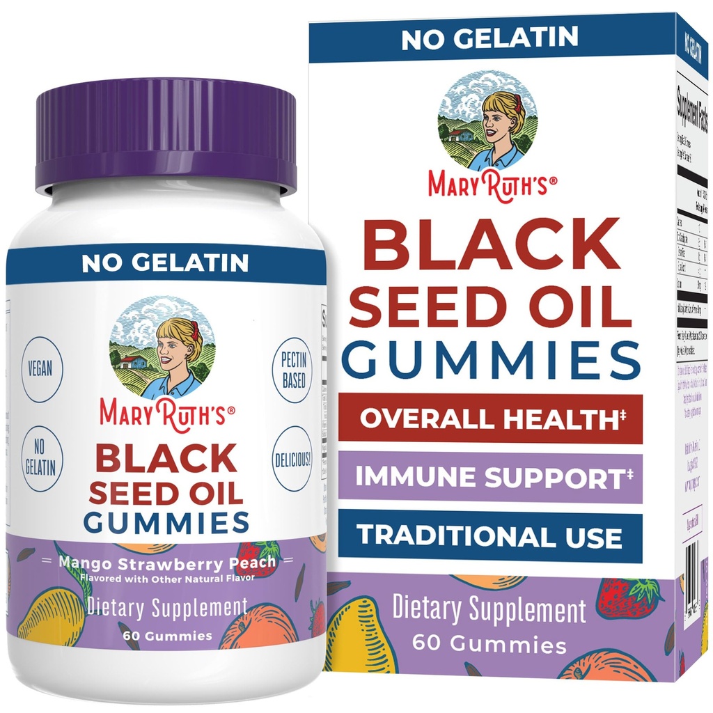MaryRuth Organics Black Seed Oil Gumies 