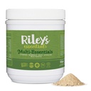 Riley's Multi-Essentials Multivitamine pentru câini - Vitamine, Minerale, Spirulina, Kelp, si Milk Thistle pentru suport nutritional - Vitamine catelus si caine senior - 8 oz pulbere